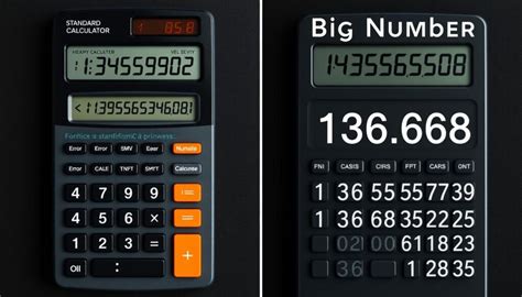 Super big number calculator.  Ideal for scientific computing and mathemati...