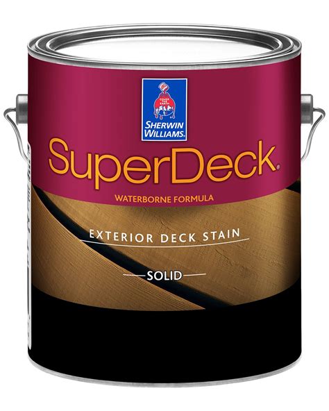 Super deck sherwin williams. 24 Jun 2014 ... SuperDeck How to Video · Mark Carey · DEMO of SUPERDECK Exterior Waterborne Deck Stain Semi Transparent Banyan Brown Sherwin Williams · Preppin... 