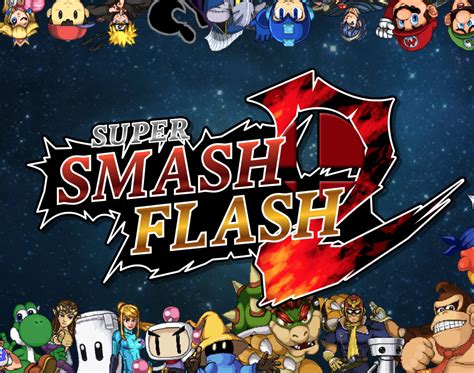 Super Smash Flash 2 is fan-made crossover brawler game that supports multiplayer online gameplay. The game is based and uses Super Smash Brothers mechanics. The game features similar controls to Super Smash Bros like the shield and smash system. Super Smash Flash 2 features 28 characters including Sonic the Hedgehog, Goku, Mega man, Mario .... 