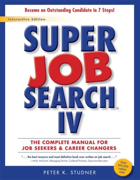 Super job search the complete manual for job seekers career. - Manuale di servizio 2010 di jeep patriot.
