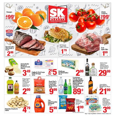 November 29, 2022. Find the latest Super King weekly ad, valid from Nov 30 – Dec 06, 2022. Super King has special promotions running all the time, offering great value on hundreds of products from various brands. Look for what you buy most at low prices, and sprint into great savings this week on Beef Tri Tip Roast, Valbest Chicken, Royal .... 