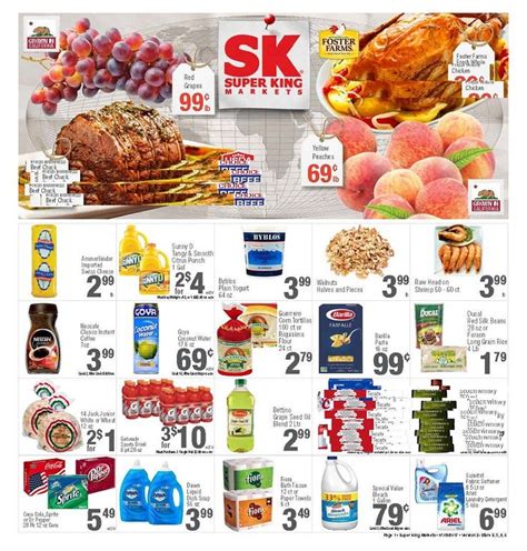 Super king northridge weekly ad. Get the best deals in the Super King Weekly Ad May 1 - 7, 2024. Browse all products with low price today in your local Super King Market grocery store. The current Super King Ad 5/1/24 - 5/7/24 is valid for this week. Check this page weekly and get your Super King Market weekly ad preview for next week. Check out other early weekly ad … 