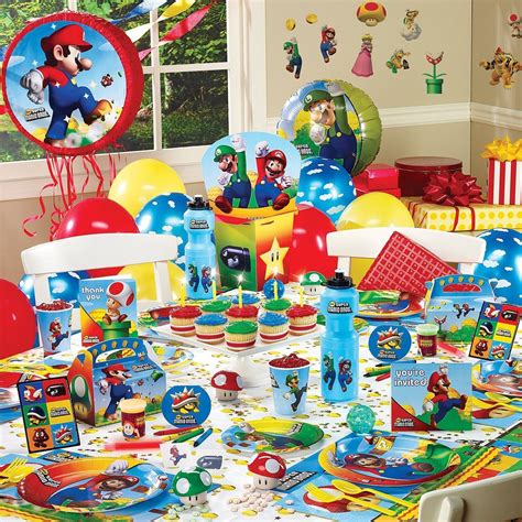 Super mario bro party supplies. Things To Know About Super mario bro party supplies. 
