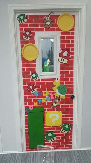 Super mario door decorations. Super Mario Bros. Inspired Design A3 Poster PVC Party Sign Decoration 42cm x 30cm. £2.99. Choose size. 