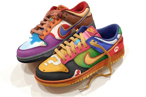 Super mario dunks. Ben Affleck’s “Air” tells that genesis story. The year is 1984, and Nike ranks third to Adidas and Converse in the market for basketball sneakers. Enter Sonny Vaccaro (Matt Damon), a Nike ... 