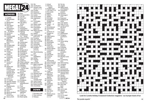 Super mega crossword 2023 answers. NYT Super Mega: General Discussion Thread. There have been lots of posts sharing digital versions of the puzzle, but it doesn't look like there's anywhere to chat about the puzzle itself - hope it's OK for me to create an official discussion thread! Tagging as a spoiler post so folks can discuss answers etc. 