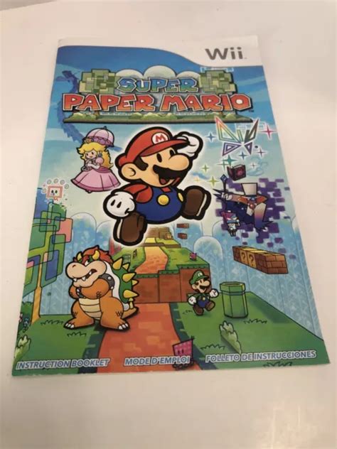 Super paper mario wii instruction booklet nintendo wii manual only nintendo wii manual. - 33 guided visualization scripts to create the life of your.
