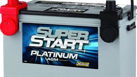Super Start Platinum batteries are built with advanced AG