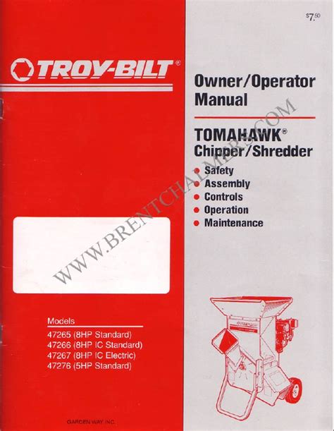 Super tomahawk 8hp wood chipper manual. - Kenmore sewing machine model 158 manual.