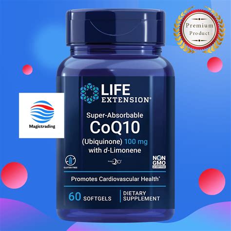 Super-Absorbable CoQ10 (Ubiquinone) with d-Limonene - Life …