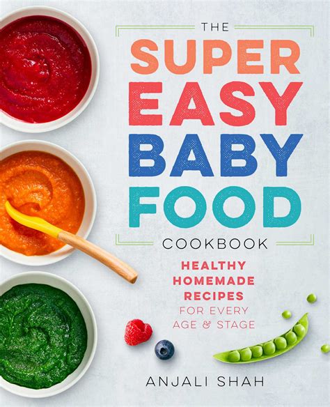 Read Super Easy Baby Food Cookbook Healthy Homemade Recipes For Every Age And Stage By Anjali Shah