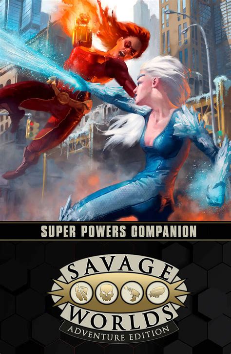 Read Super Powers Companion Savage Worlds S2P10501 By Shane Lacy Hensley
