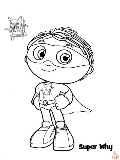 Download Super Why Coloring Book Amazing Coloring Book With 30 High Quality Images By Iris Walker