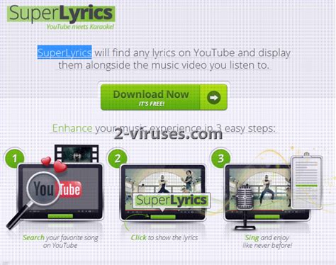 SuperLyrics Removal Tool. Remove SuperLyrics Now