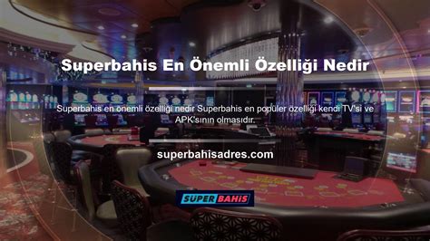 Superbahis canli