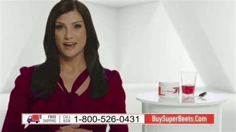 Check out SuperBeets' 60 second TV commercial, 'Did You Know: Circulation' from the Vitamins & Supplements industry. Keep an eye on this page to learn about the songs, characters, and celebrities appearing in this TV commercial. Share it with friends, then discover more great TV commercials on iSpot.tv. 