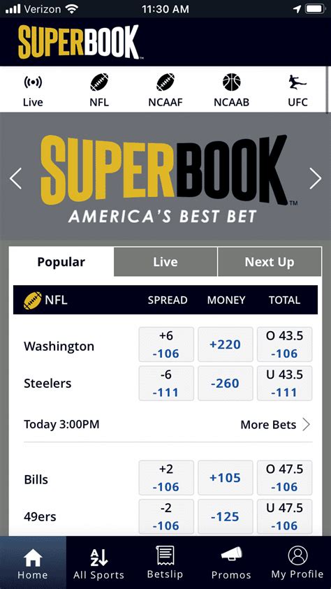 Superbook Sportsbook Review & Bonus Get $250 FREE