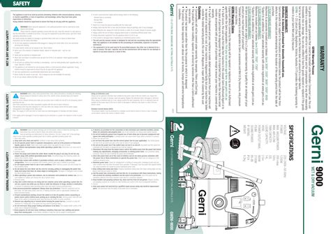 Supercheap gerni.  Pressure Washer, Vacuum Cleaner user manuals, operating guides...