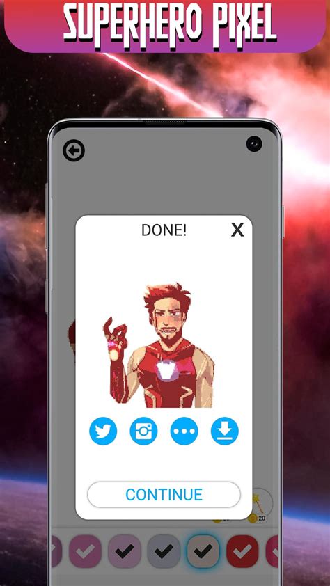 Superhero Pixel Number APK Download for Android 