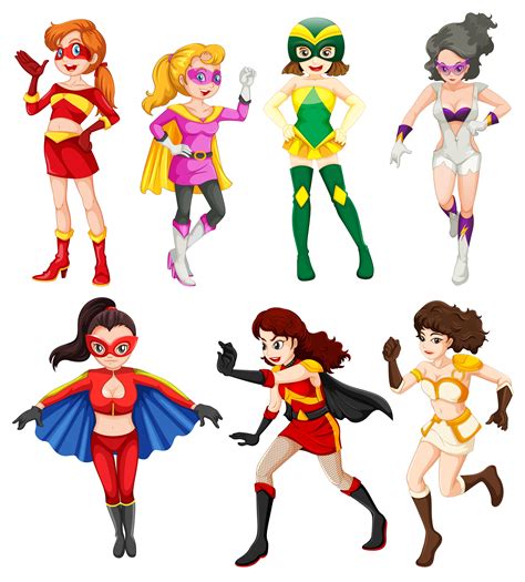 Superhero Woman Cartoon Images Free Vectors, Stock Photos