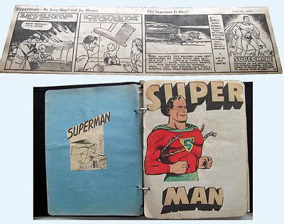 Superman Daily Sunday & Old Newspaper Sections Lot 1938 …