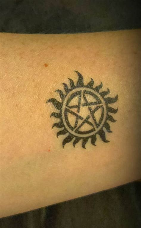 Supernatural Demon Ward tattoo small in 2022 Small tattoos, Tattoos