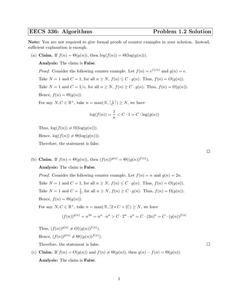 SuperpositionDifferential EquationsAssignemnt and Solution Docsity