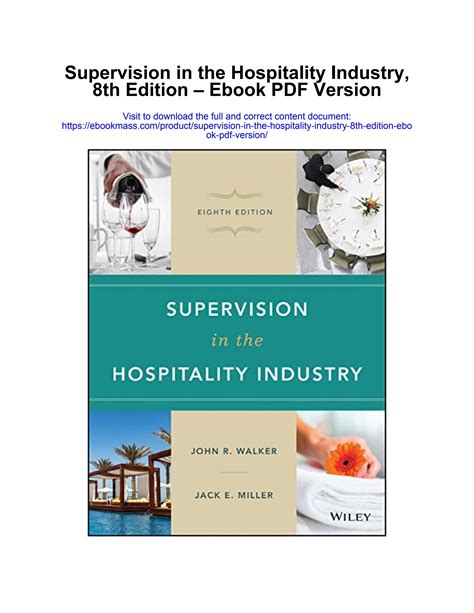 Supervision in the hospitality industry 8th study guide. - Buen gobierno, de don felipe guamán poma de ayala.