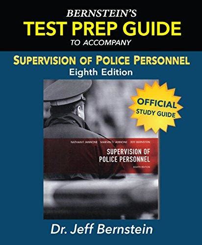 Supervision of police personnel study guide 8th edition. - Fundamentos básicos de la moderna solución de fabricación manual.