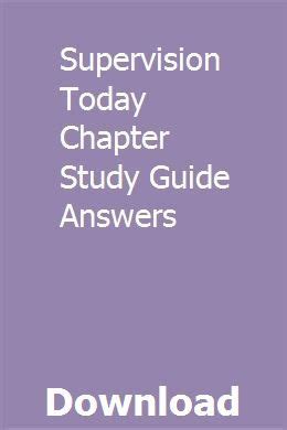 Supervision today chapter study guide answers. - Mental strength positive attitude 7 core lessons for achieving peak performance in life a practical guide.