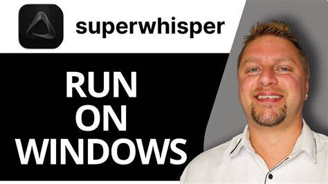 Superwhisper windows. exe in the dist folder on Windows, OpenSuperWhisper.  While ma...