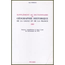 Supplément au dictionnaire de géographie historique de la gaule et de la france 1983. - Exercise solutions sedra smith 5th edition.