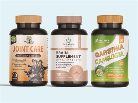 Supplement Label Design by SK Graphics on Dribbble