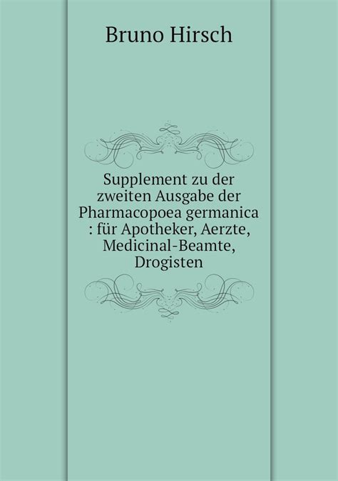 Supplement zu der zweiten ausgabe der pharmacopoea germanica. - Suzuki gsxr 600 k7 owners manual.