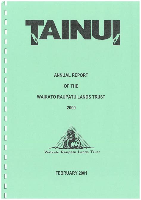 Supplementary Report on Aspects of Raupatu in the Mohaka …