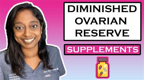 Supplements for Decreased Ovarian Reserve - PatientPop