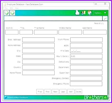 Supplier Database Template Access Templates2 Resume Examples