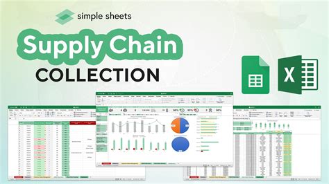 Supply Chain + Operations Excel & Google Sheets Templates
