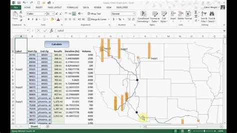 Supply Chain Graph for Excel YouTube