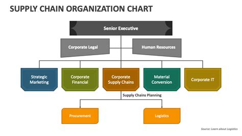Supply Chain Organization Chart PowerPoint and Google Slides Template