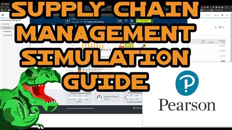 Supply chain management simulation pearson. Pearson Supply Chain Simul...