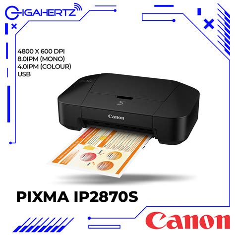 Support - PIXMA iP2870S - Canon Philippines