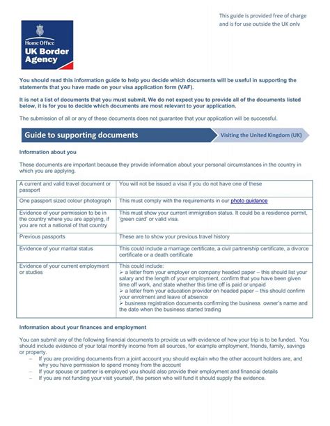Supporting Documents Ukba