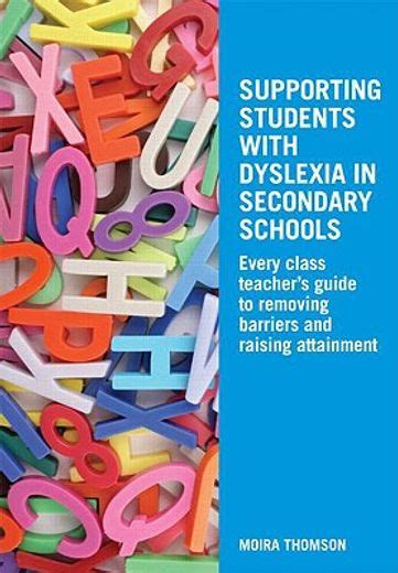 Supporting students with dyslexia in secondary schools every class teachers guide to removing barriers and raising attainment. - Chemistry chapter 17 study guide answers.