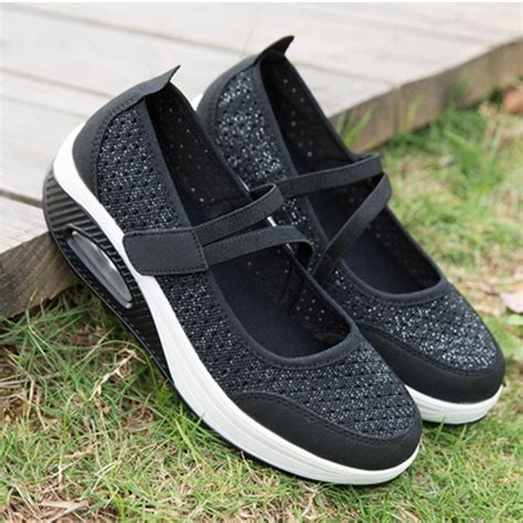 Supportive shoes. These shoes are designed to be very supportive with a deep heel cup that helps reduce foot fatigue, overpronation and discomfort. 5/5; Best Sellers for Women. Sale -19%. Add to cart. Women's Wide Toe Box Shoes with Arch Fit. 4853 reviews. $90.00 $72.85. Sale -7%. Add to cart. Women's Supportive Pain Relief Slip-Ons. 750 reviews. 