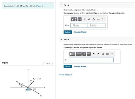 Suppose that F2 = 25 kN and F3 = 36 kN. (Figure 1) - ZuoTi.Pro