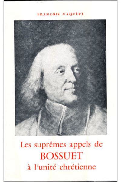 Suprêmes appels de bossuet̀ a l'unité chrétienne, 1668 1691. - Catholic pentecostals.  ed. by kevin and dorothy ranaghan.