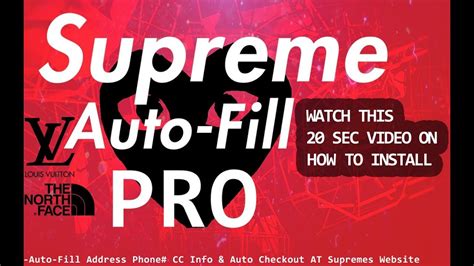 Supreme Autofill & Checkout Bot 2024/2024 - Chrome Web Store