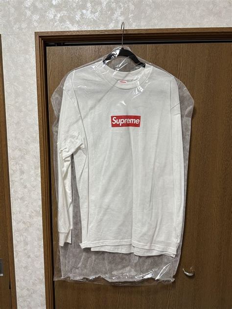 Supreme Box Logo L/S Tee Black Lサイズ ロンT