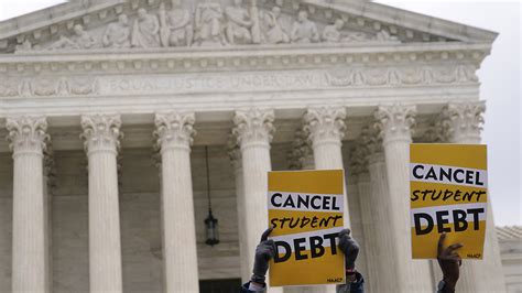 Supreme Court’s student loan decision will lower US deficit according to new White House projection